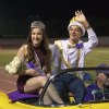 Lemoore High School Queen and King Kennedy Rodrigues and Jojo De La Mora.